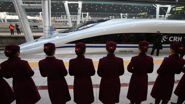 china, high speed, train 