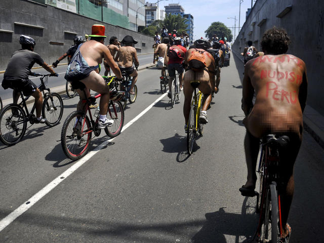 world naked bike ride Nude 2013 The 2013 World Naked Bike Ride, Part II (NSFW)