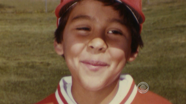 Michael Duran, pictured above as a boy, received a $1 million settlement from Cardinal Mahony. 
