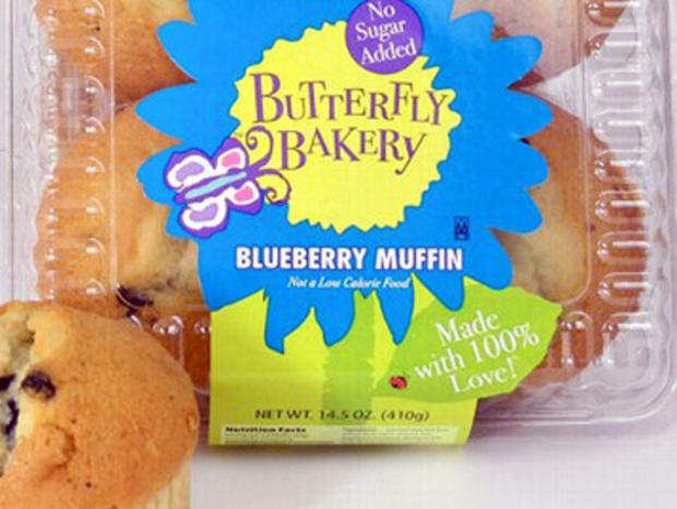 Butterfly Bakery Blueberry Muffin 
