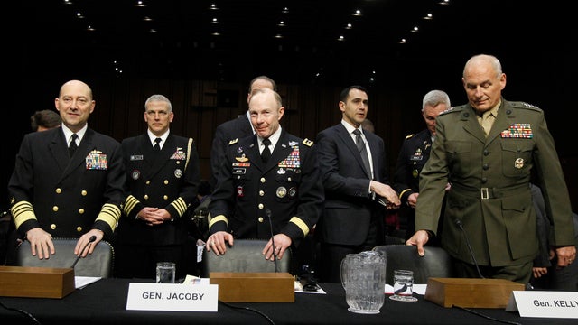 James G. Stavridis, Charles H. Jacoby, John F. Kelly 