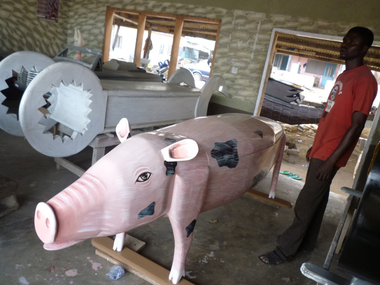 Artful caskets of Ghana