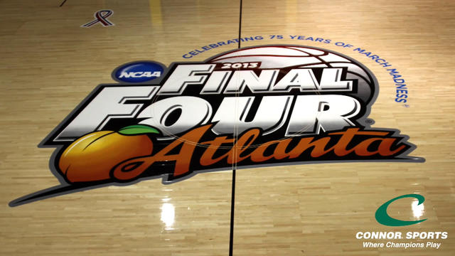 Time Lapse: Building an NCAA Final Four court 