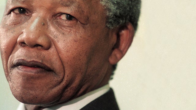  Nelson Mandela, South African anti-apartheid leader 