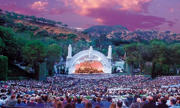 Hollywood Bowl, outdoor concert 