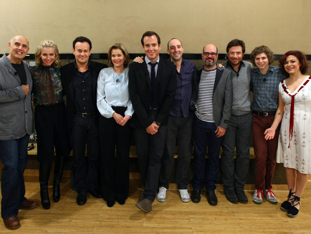 The cast of "Arrested Development" 