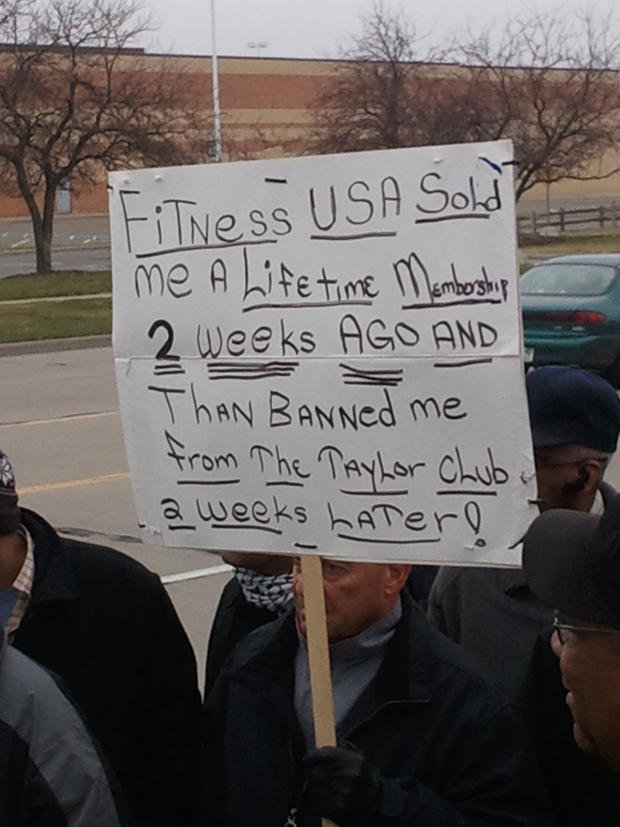 Fitness USA Protest 