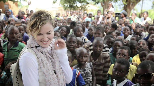 Madonna Back In Malawi 