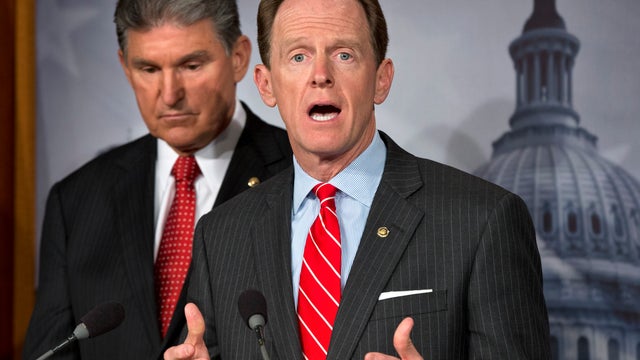 Joe Manchin, Pat Toomey 