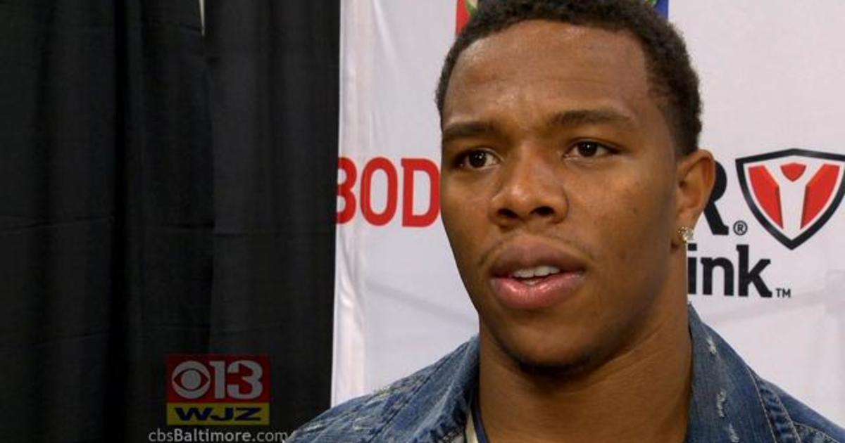 Ray Rice Rallies Against Cyberbullying In Howard County Cbs Baltimore 