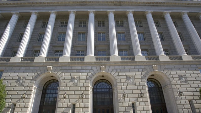 The Internal Revenue Service building in Washington, DC. 