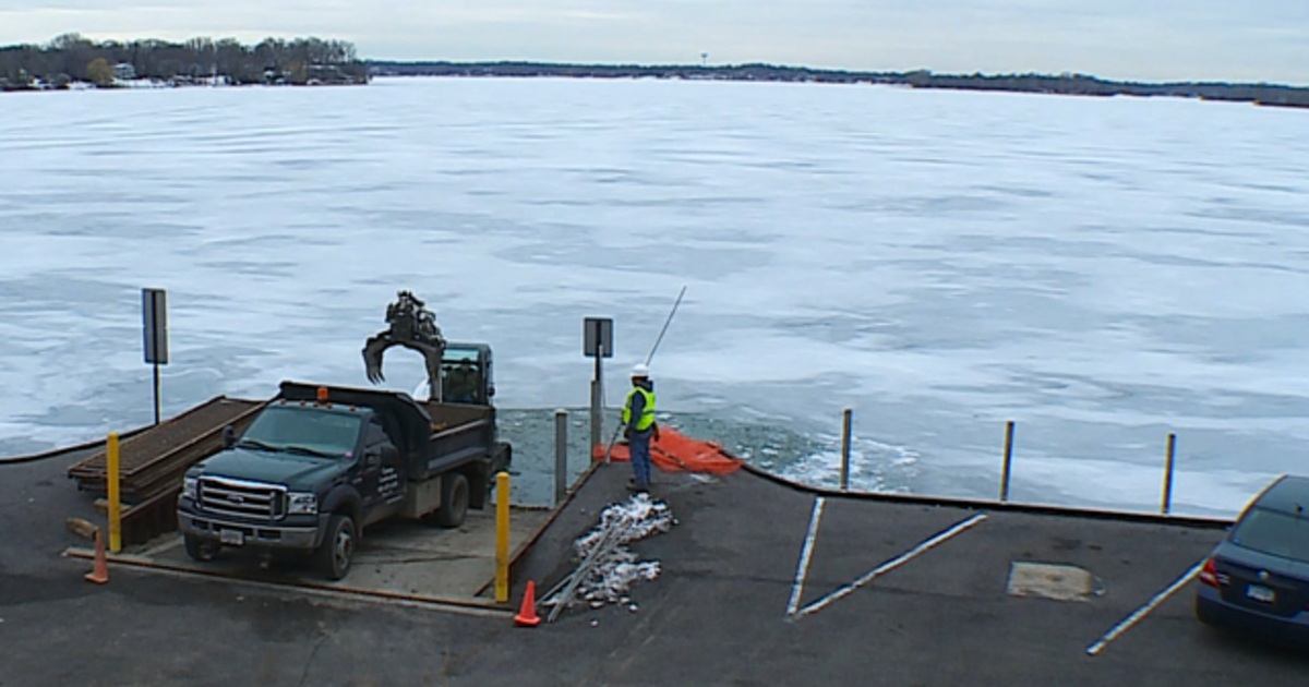IceOut On Lake 'Bordering On RecordBreaking' CBS Minnesota