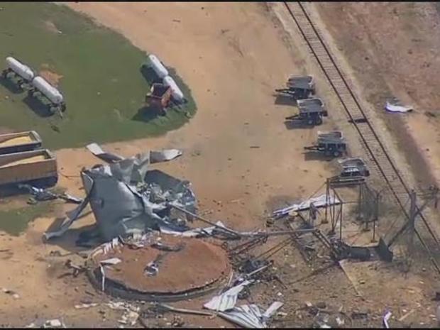 West, Texas Explosion - Chopper 11 