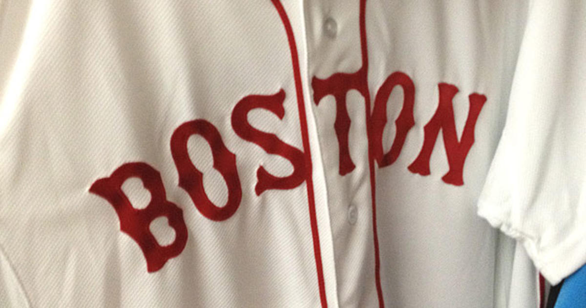 Red Sox Switching Back To Red Lettering On Road Jerseys - CBS Boston