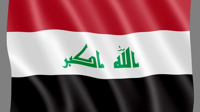 Iraq flag, generic 