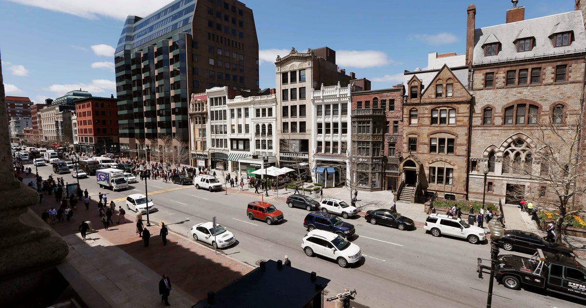Boston's Boylston St. reopens