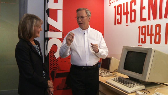 Web extra: A history of computing with Google's Eric Schmidt 