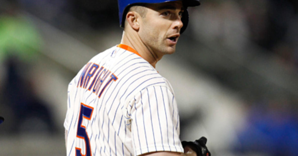 20 April, 2010: New York Mets third baseman David Wright (5