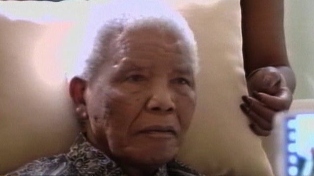 Mandela appears weak in new video 