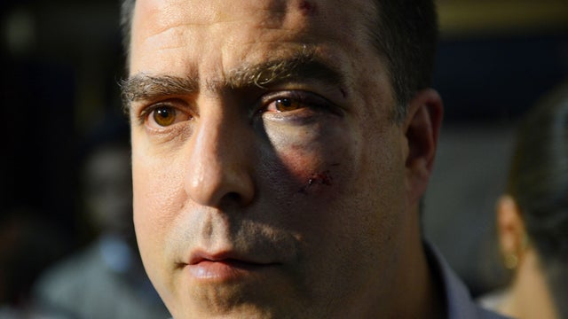 Julio Borges, venezuela, parliament, brawl 