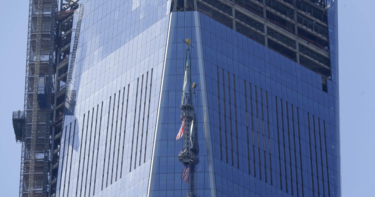 One World Trade Center reaches full height