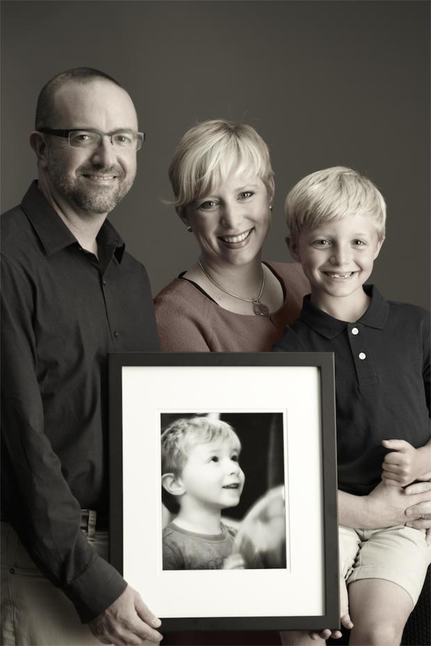 John Golden, Emily Eaton Family Portrait 