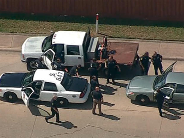 Dallas Police Chase 