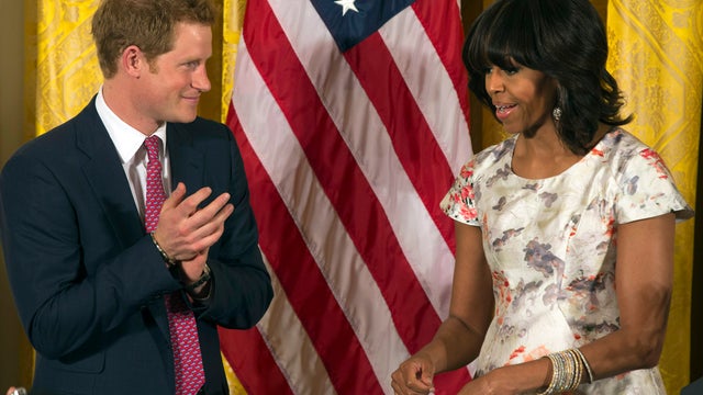 prince harry, michelle obama 