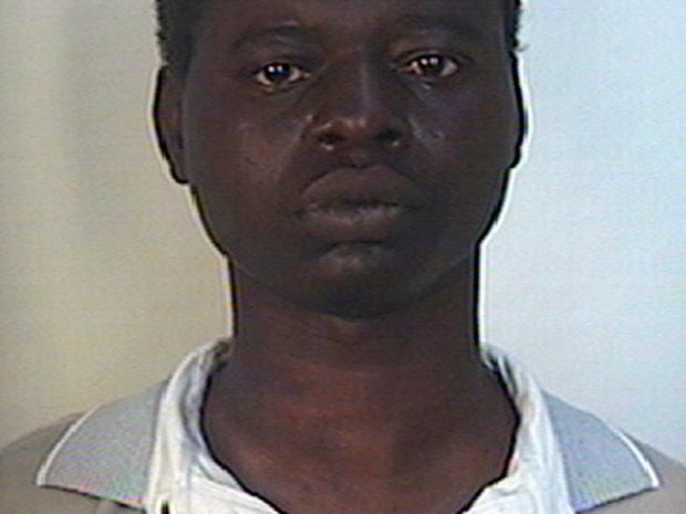 A man identified as Kabobo Mada, 21, from Ghana, is seen in this undated picture made available May 11, 2013, by Italian Carabinieri paramilitary police. 