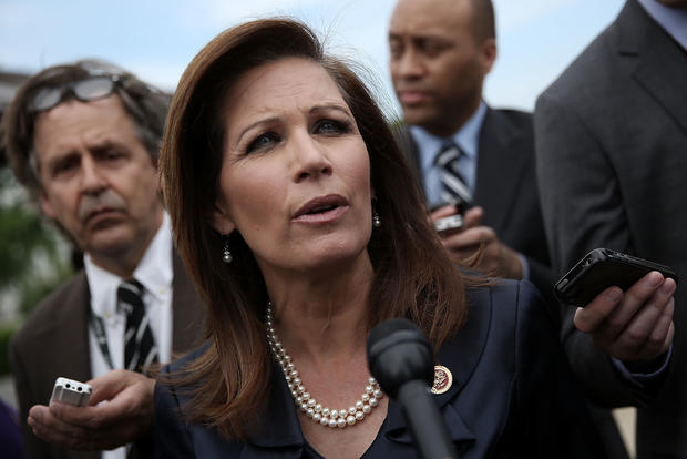 Michelle Bachmann, Tea Party Leaders Hold News Conference On IRS Scandal 