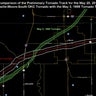 Tornado tracks 