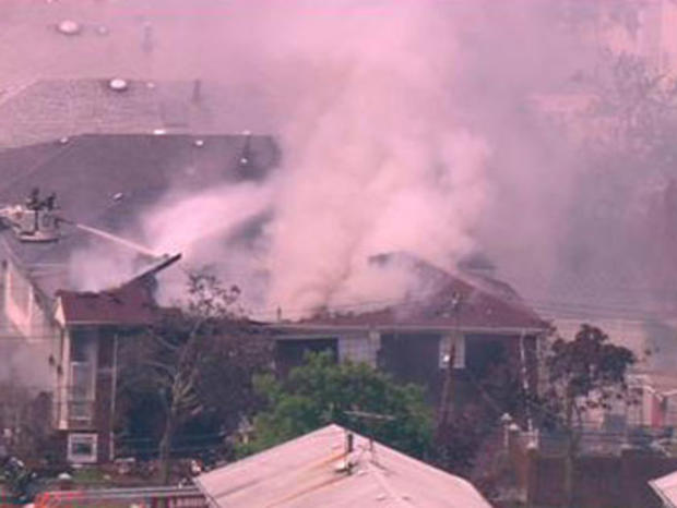 Queens Apparent House Explosion 