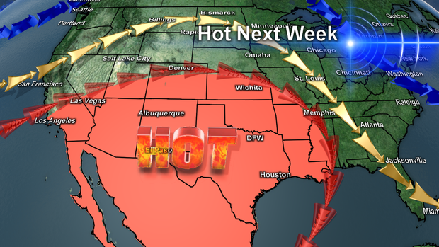 hot next week 