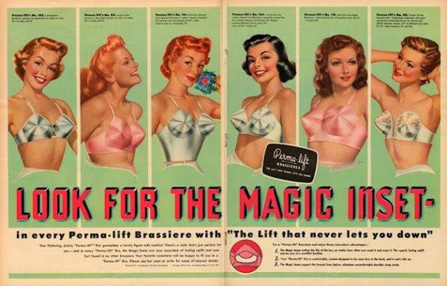 Vintage I dreamed I turned on the magic Venice Maidenform bra ad