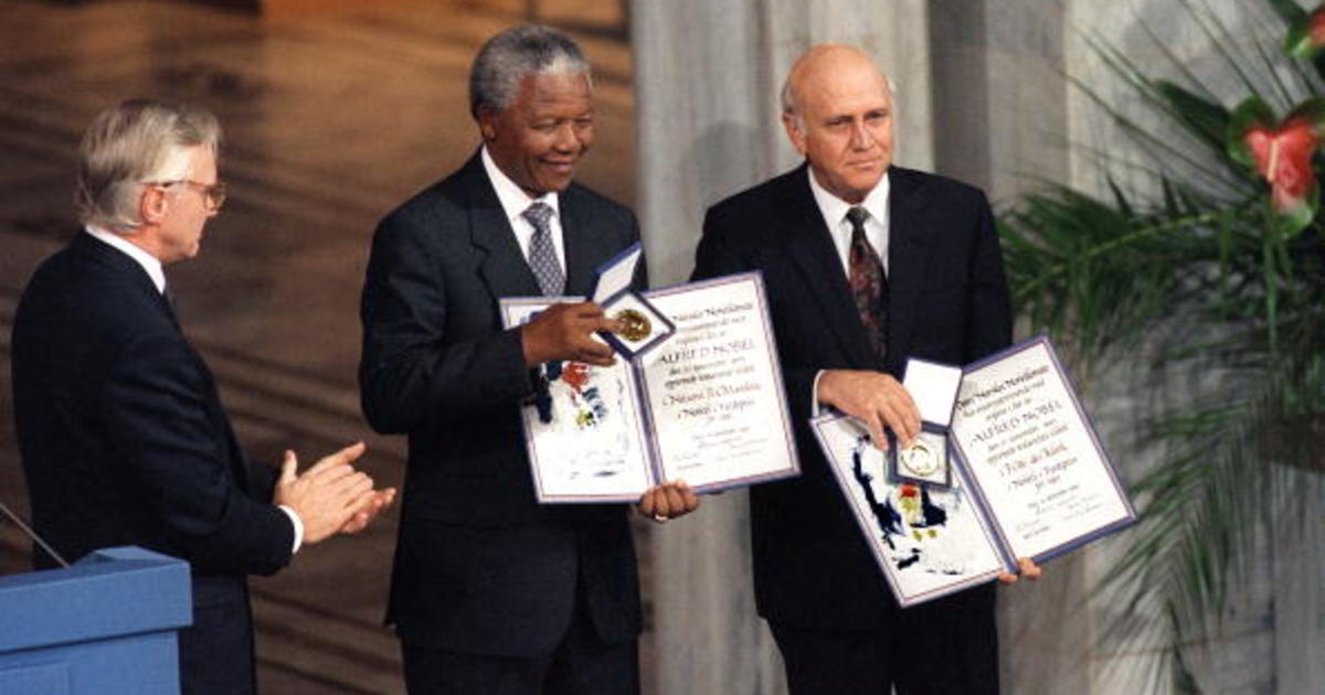Nobel Prize stolen from apartheid leader’s home