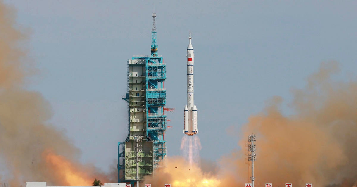 China launches fifth manned space mission - CBS News