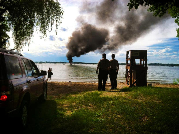 Lake Minnetonka Boat Fire 