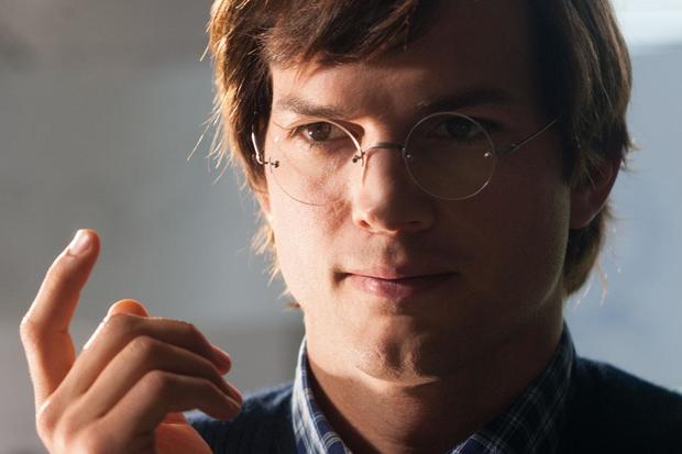 Ashton Kutcher as "Steve Jobs" 