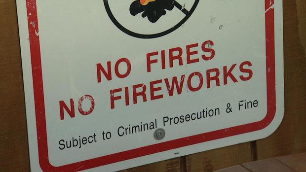FIRE RESTRICTIONS fireworks fire ban 