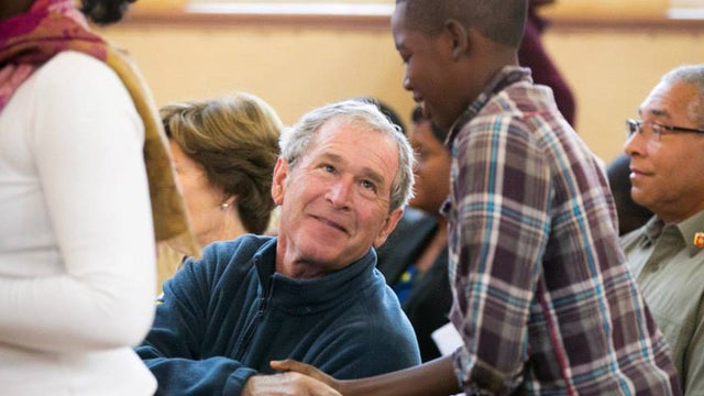 george w. bush, africa 