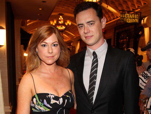 Colin Hanks and his wife Samantha Bryant 