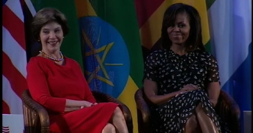 First ladies discuss experiences as women - CBS News