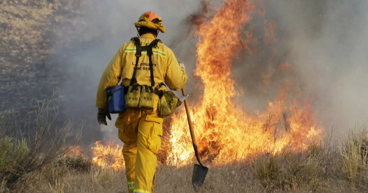 Scientists developing weapons to fight fires before they start - CBS News