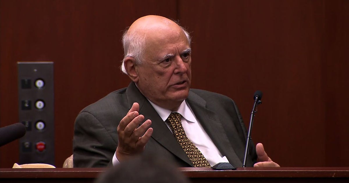 Gunshot wound expert says evidence supports Zimmerman's story - CBS News
