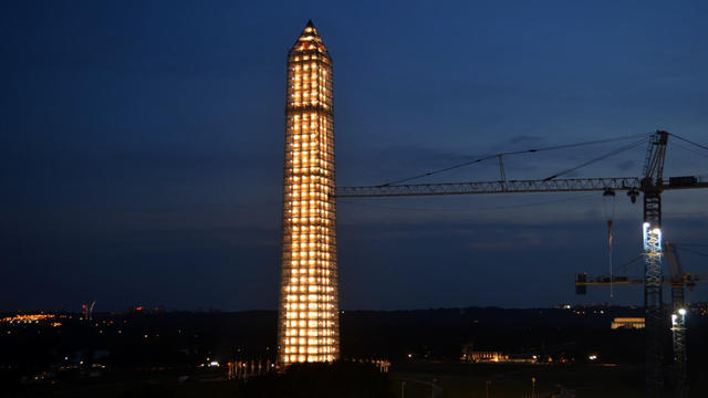 Time Lapse: Washington Monument lighting ceremony 