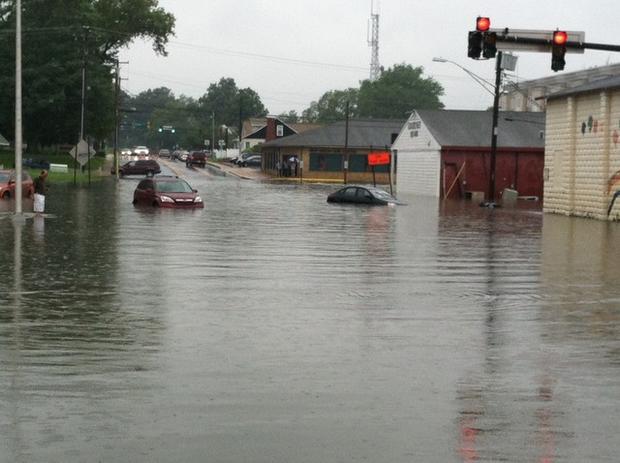 Dover, DE flooding  