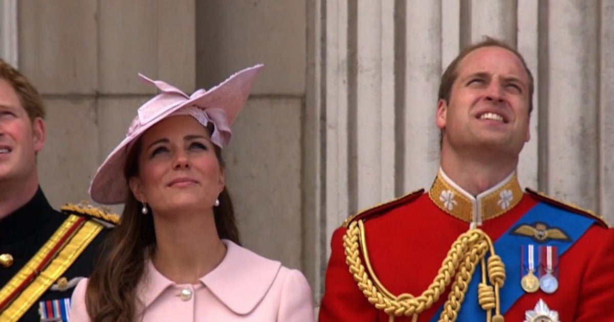 Royal baby watch in full swing in London CBS News