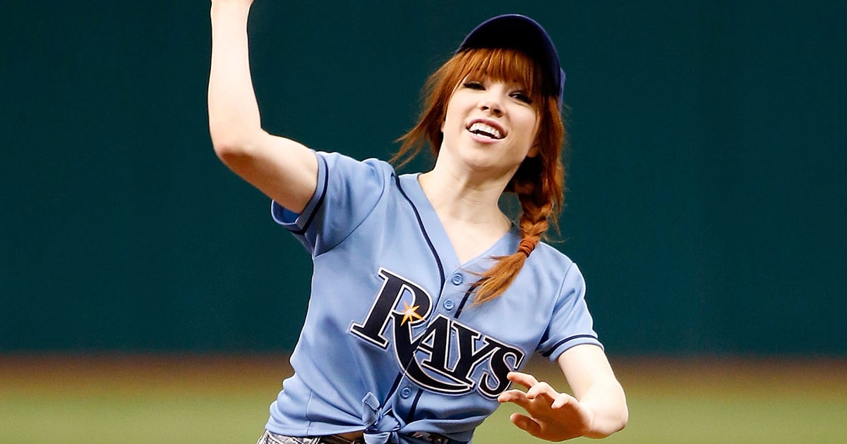 Carly Rae Jepsen throws 