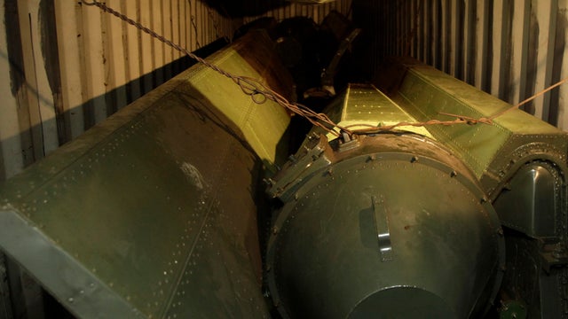 Military equipment lays in containers aboard a North Korean-flagged ship at the Manzanillo International container terminal on the coast of Colon City, Panama, July 16, 2013. 