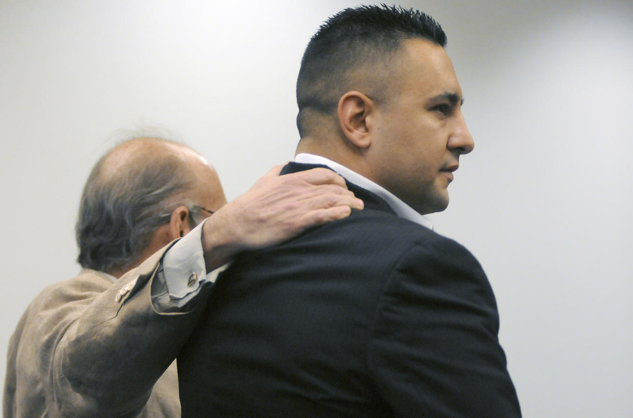 Levi Chavez Ex New Mexico Police Officer Acquitted Of Wifes Murder Cbs News 